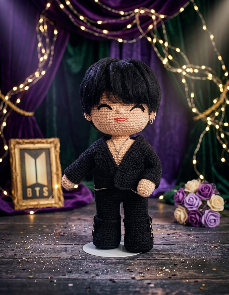 BTS Theme Handmade Crochet
