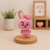 BT21 Cooky Crochet Handmade Doll | Cute Soft Plush Toy for BTS Fans