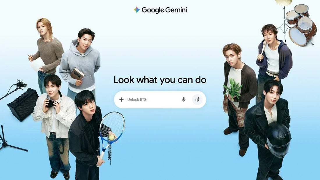 BTS x Google Gemini: How to Unlock the New BTS Experience - BtsBand