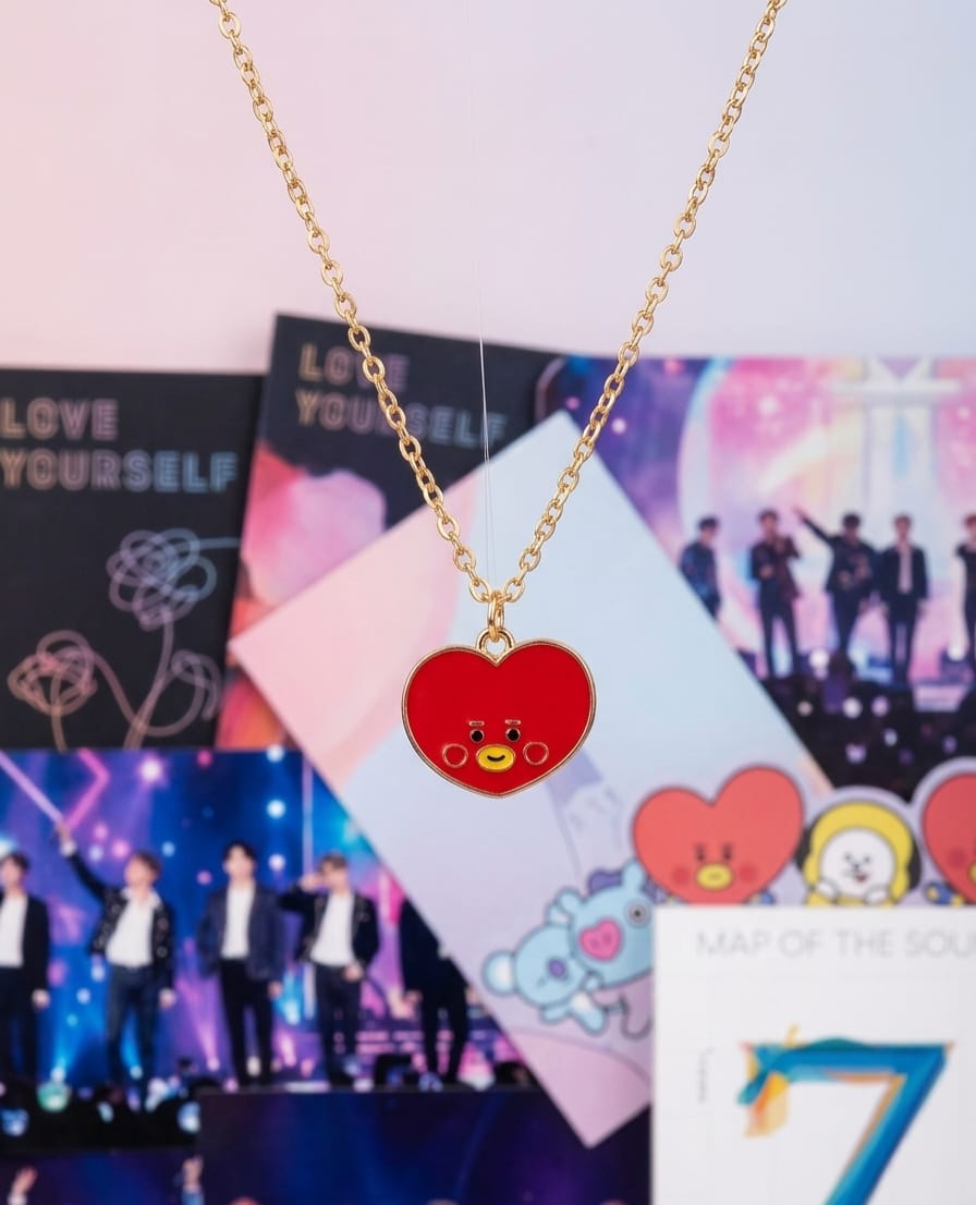 Minimalist Korean-Inspired Pendant Chain