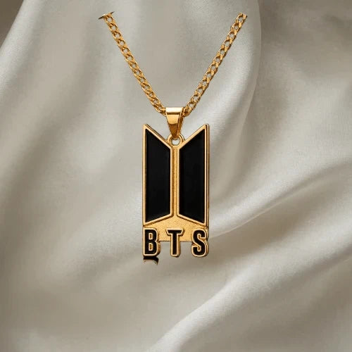 BTS Logo Pendant Necklace
