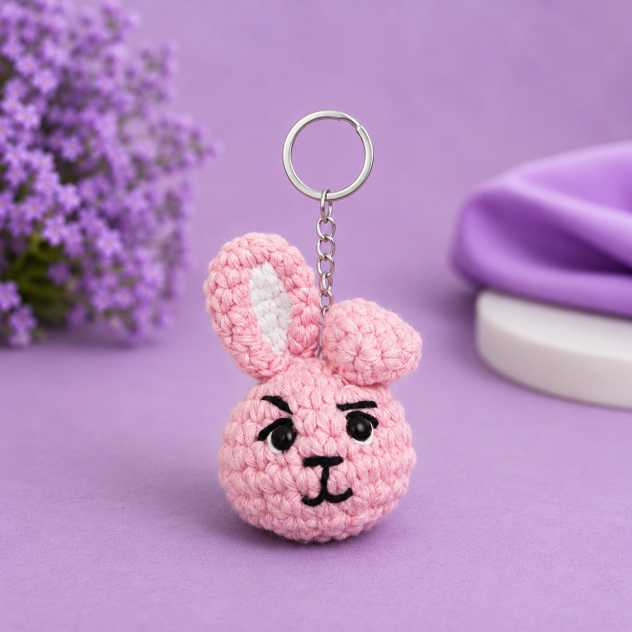Handmade BT21 Crochet Keychain Set