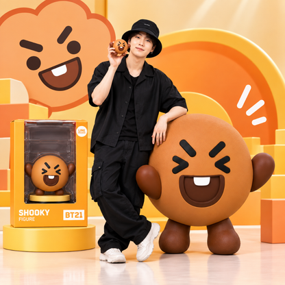 SHOOKY Figurine – BTS SUGA Inspired BT21 Style Collectible