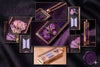 BTS Inspired Purple Flower Pendant Necklace for ARMY Fans | K-Pop Resin Jewelry