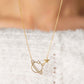 Gold Saturn Planet Star Pendant Necklace for Women | Minimalist Space Aesthetic Necklace