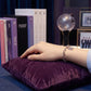 BTS-Inspired Signature Charm Bracelet – Elegant Silver Finish with Premium Purple Stone Accents
