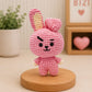 BT21 Cooky Crochet Handmade Doll | Cute Soft Plush Toy for BTS Fans 🧸💜