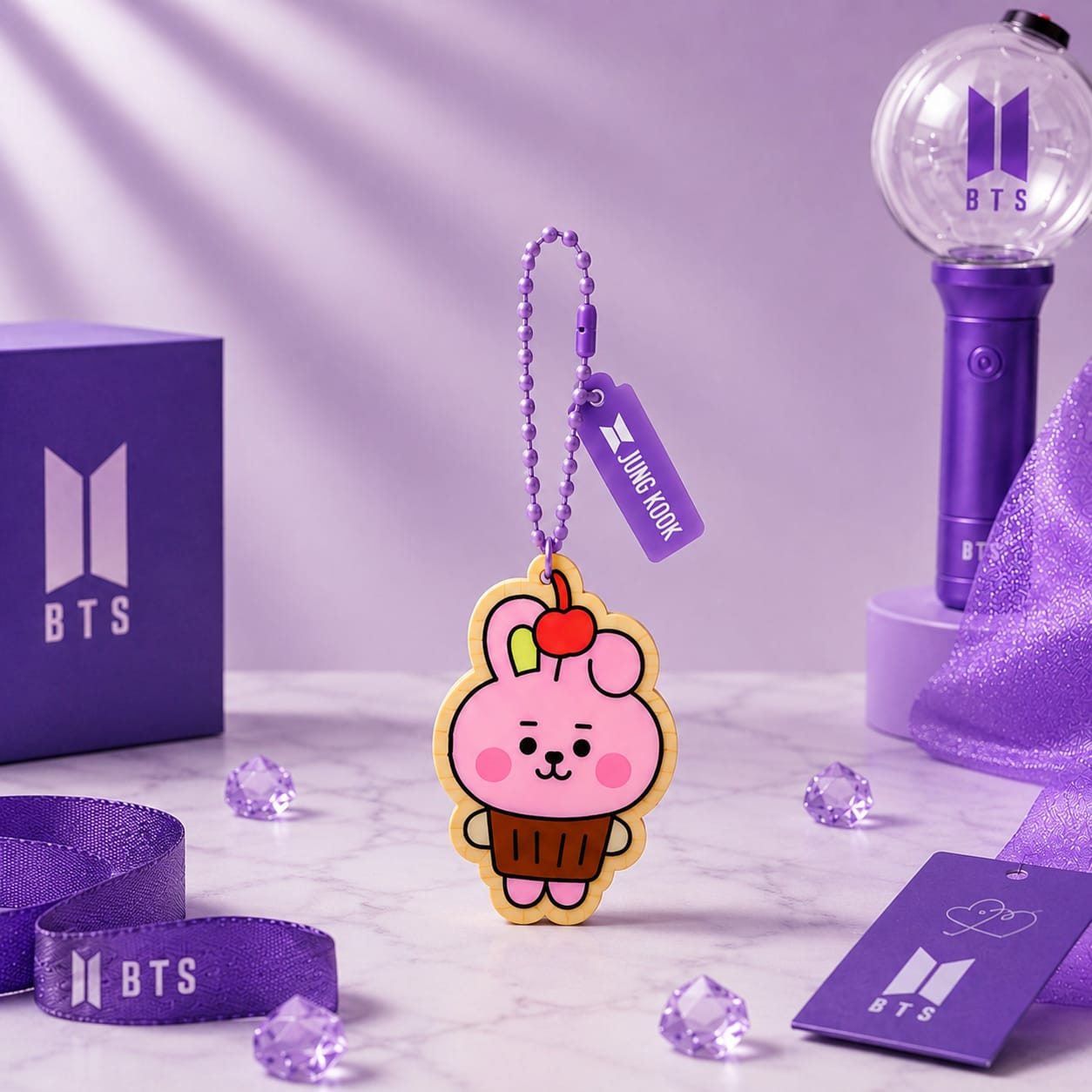 BT21 Acrylic Keychain Gift Set