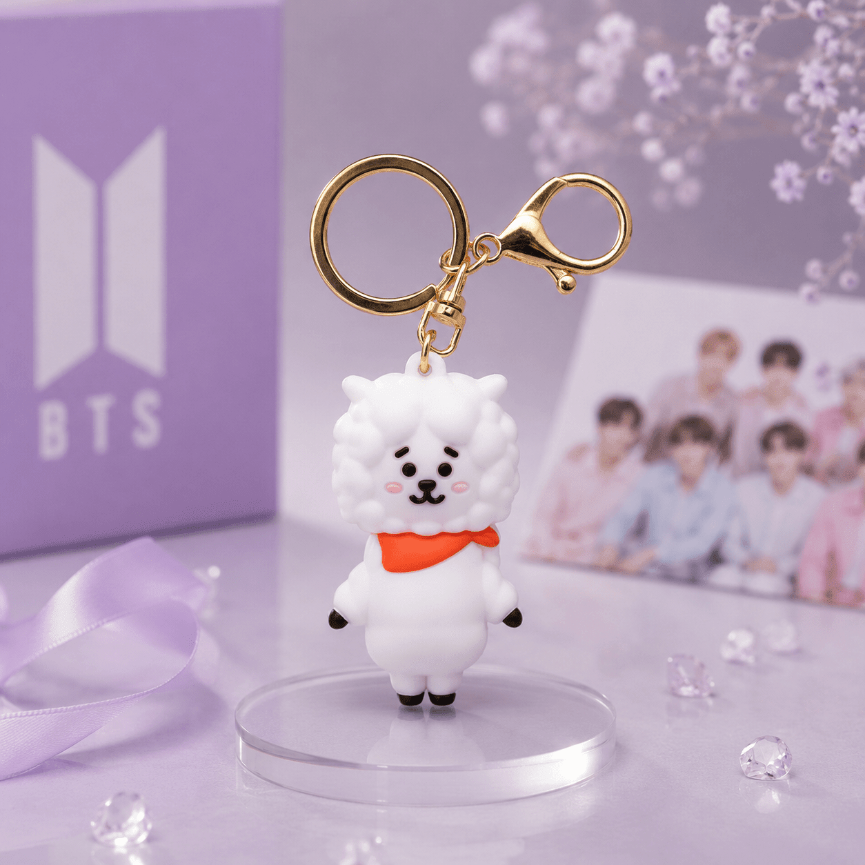BT21 Character Keychain Set for BTS Fans - BtsBand