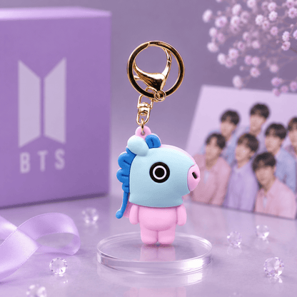 BT21 Character Keychain Set for BTS Fans - BtsBand