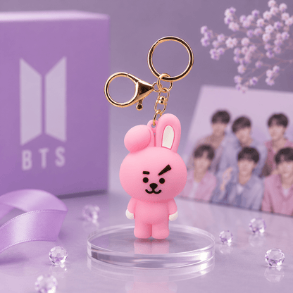 BT21 Character Keychain Set for BTS Fans - BtsBand