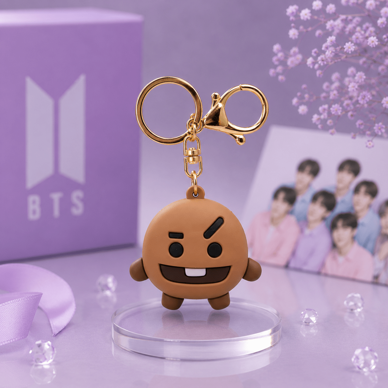 BT21 Character Keychain Set for BTS Fans - BtsBand