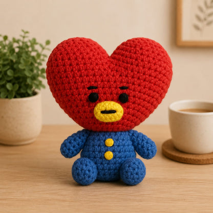 BT21 Crochet Plush Doll for BTS ARMY Fans - BtsBand