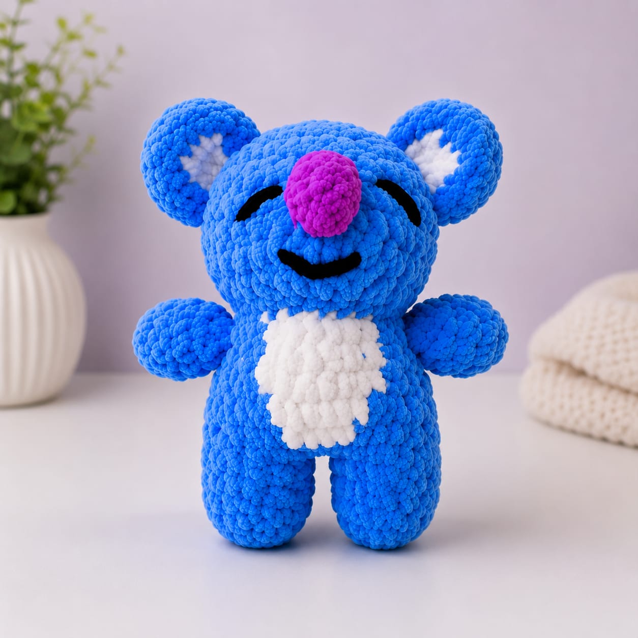 BT21 KOYA Handmade Crochet Plush Doll