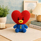 Handmade BT21 Tata Crochet Plush Doll
