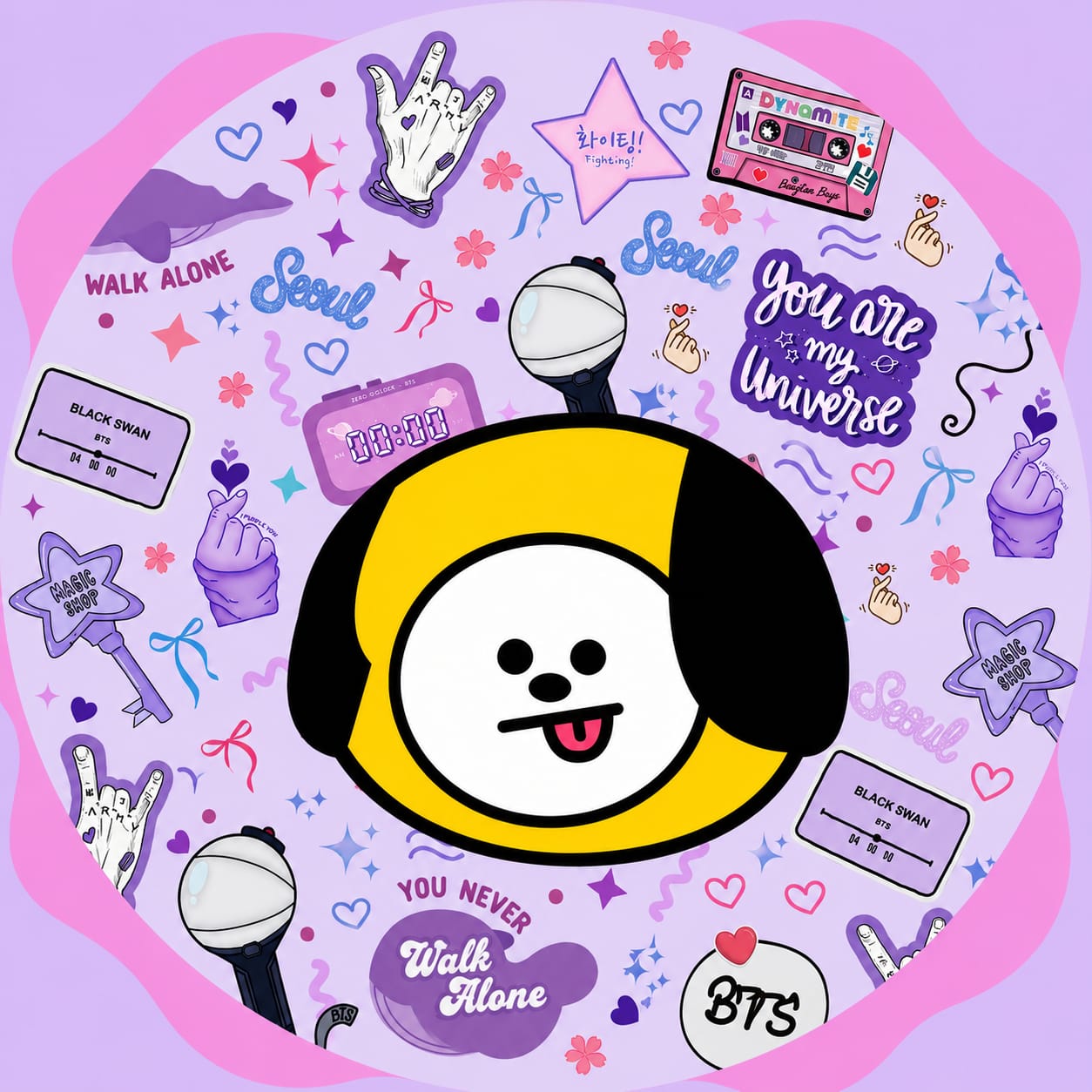 BTS BT21 Acrylic Charms Collection - BtsBand