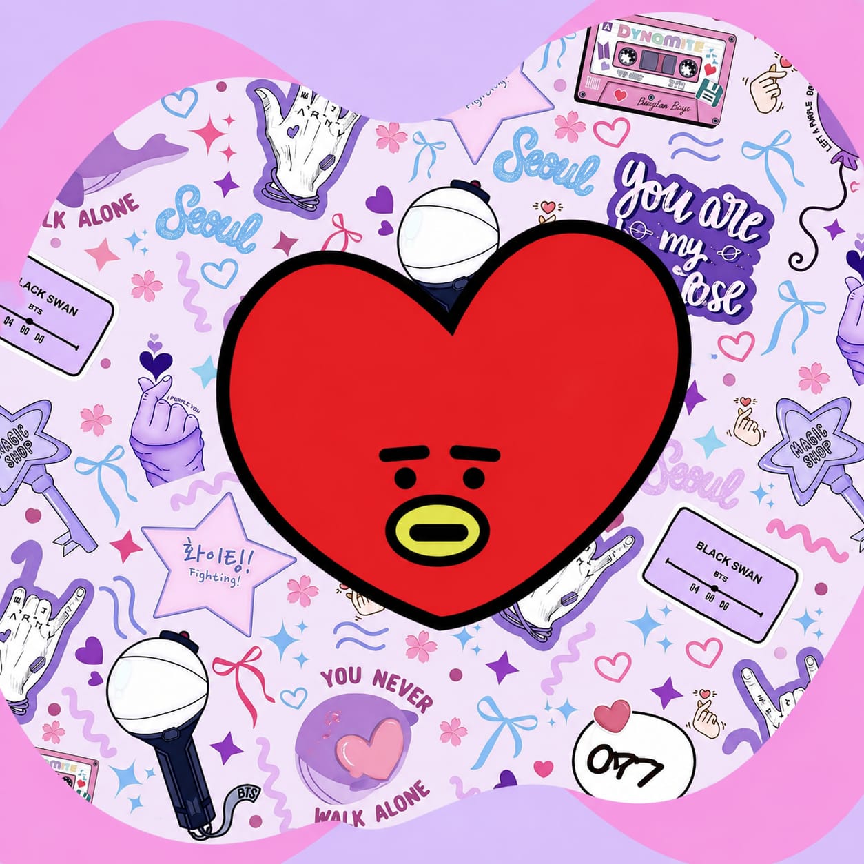 BTS BT21 Acrylic Charms Collection - BtsBand