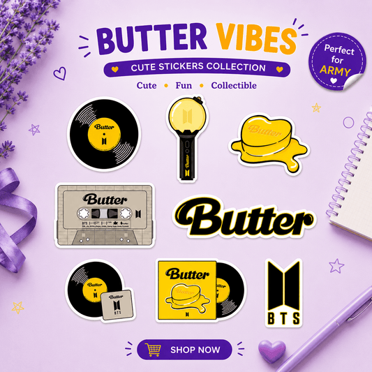 BTS Butter Sticker Pack