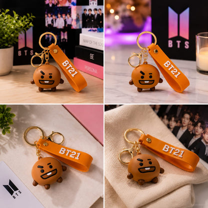 BTS Character Keychain Collection - BtsBand