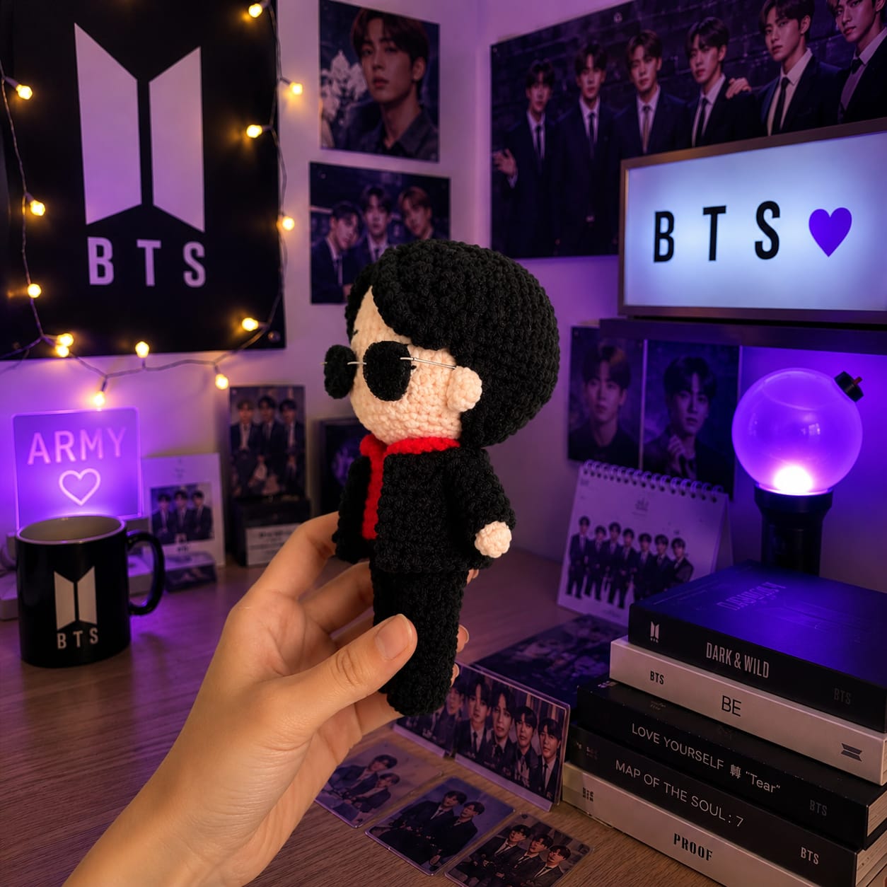 BTS Crochet Doll for BTS ARMY Fans