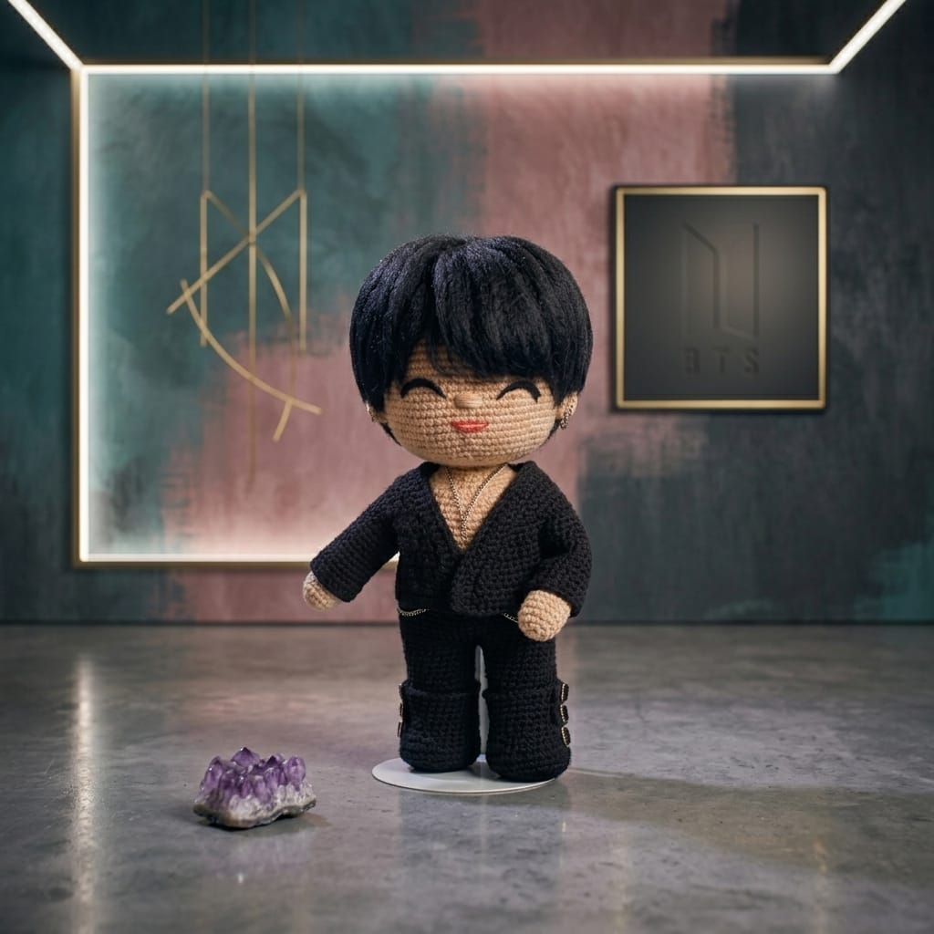BTS Handmade Crochet Doll for ARMY Fans - BtsBand