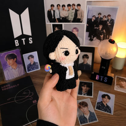 BTS Handmade Crochet Doll | Premium ARMY Fan Gift - BtsBand