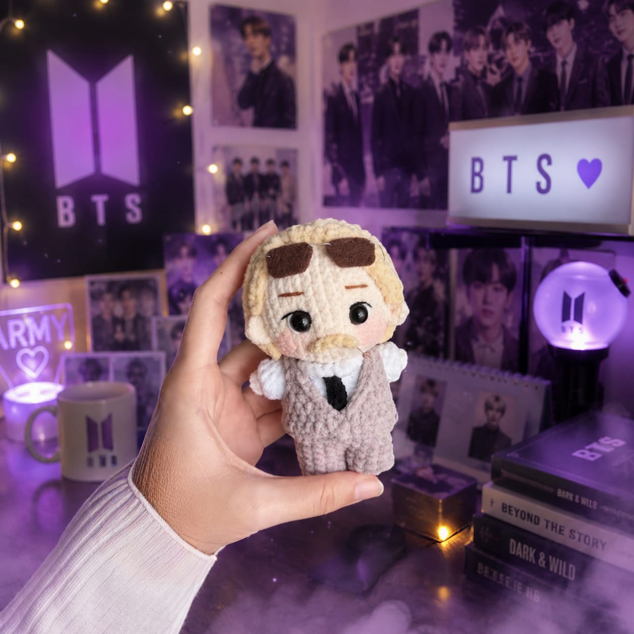 BTS Handmade Crochet Doll Set (7 Pcs) - BtsBand