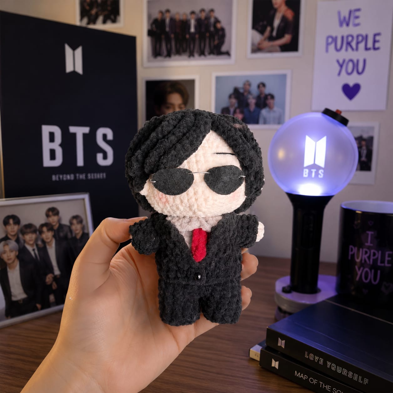 BTS Handmade Crochet Doll Set (7 Pcs) - BtsBand