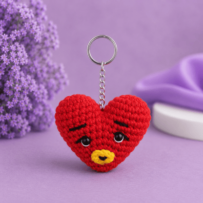 Handmade BT21 Crochet Keychain Set for BTS ARMY Fans | BTS Band