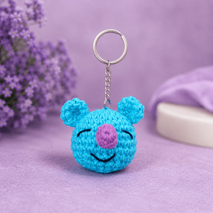 Handmade BT21 Crochet Keychain Set for BTS ARMY Fans | BTS Band