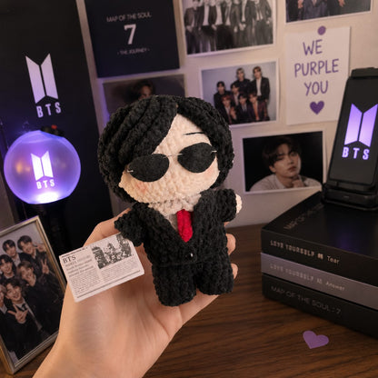 Handmade BTS Crochet Doll