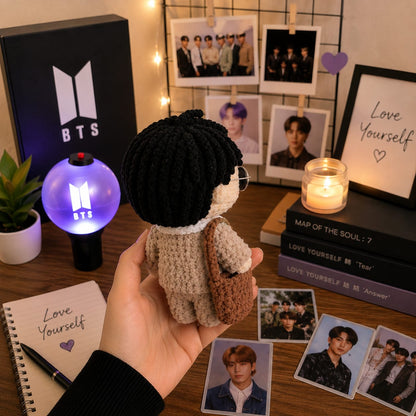 Handmade BTS Crochet Doll | Cute Amigurumi Plush for BTS ARMY Fans - BtsBand
