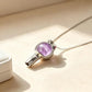 BTS Purple Gemstone Necklace Gift