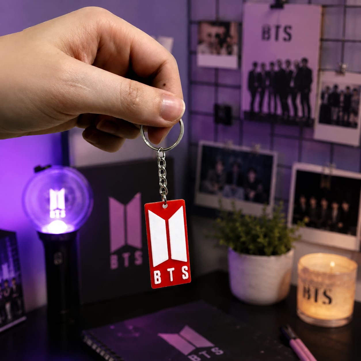 BTS ARMY Fan Keychain