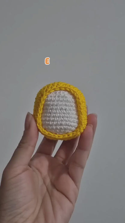 CHIMMY Crochet Keychain | Handmade BT21-Inspired Bag Charm