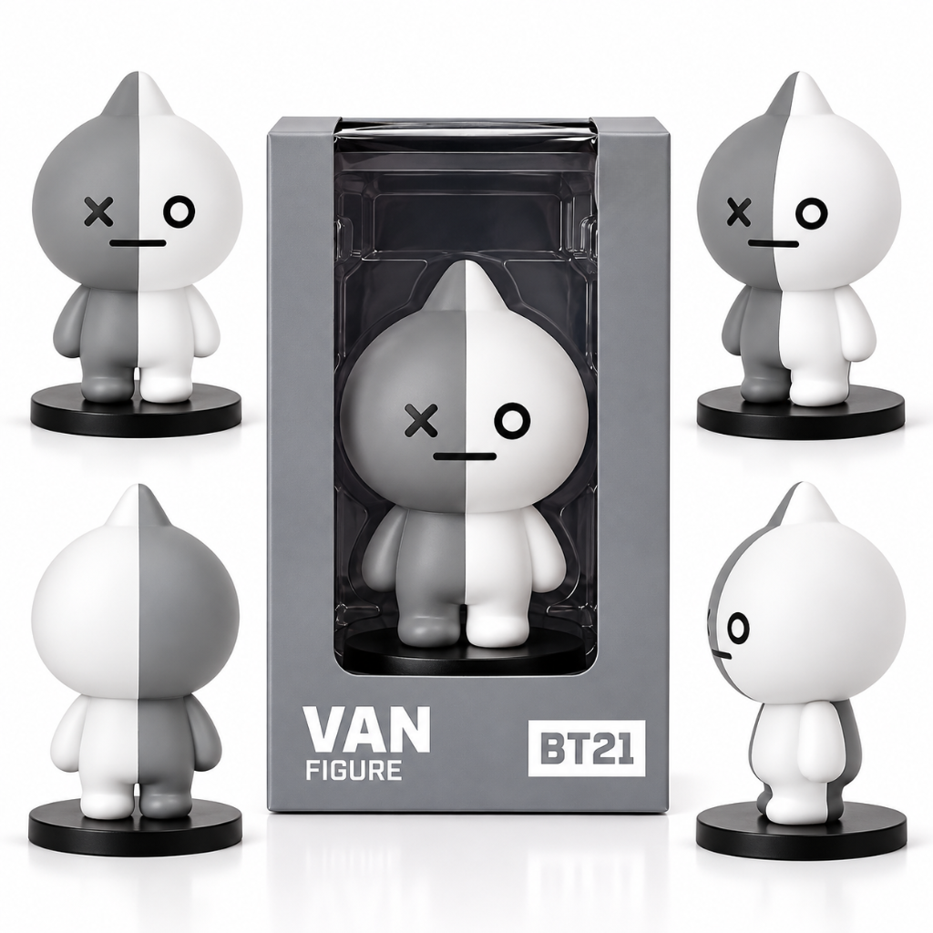 VAN BT21 collectible figure packaging