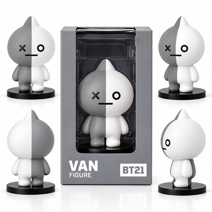 VAN BT21 collectible figure packaging